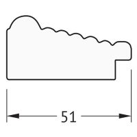 Зеркало Evoform Definite 83х63 BY 1009 в багетной раме - Сухой тростник 51 мм — фото 4, Мебель для ванной