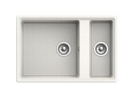 Товар: Кухонная мойка GranFest Level GF-LV-760K Белая - фото 2 Кухонная мойка GranFest Level GF-LV-760K Белая — фото 2, Кухонные мойки