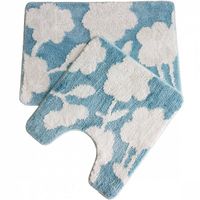 Комплект ковриков Iddis Promo P37M465i12 65x45 + 50x45 Двухцветный — фото 1, Аксессуары для туалета