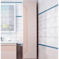 Шкаф пенал Бриклаер Брайтон 38 подвесной Глиняный Серый арт-4627125415753 — фото 1, Пеналы для ванной комнаты