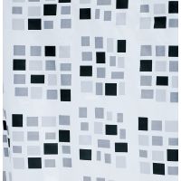 Штора для ванны Ridder Stones 200х180 Белая — фото 1, Шторы для ванной