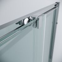 Душевой уголок Grossman Cosmo 90х90 300.K33.02.9090.10.00 профиль Хром стекло прозрачное — фото 9, Душевые уголки