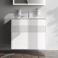 Товар: Тумба под раковину AM.PM Func 80 M8FFUX0802WM подвесная Белая матовая - фото 7 Тумба под раковину AM.PM Func 80 M8FFUX0802WM подвесная Белая матовая — фото 7, Мебель для ванной