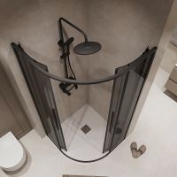 Товар: Душевой уголок Niagara Nova 90х90 NG-2826-34BLACK профиль Черный матовый стекло тонированное - фото 5 Душевой уголок Niagara Nova 90х90 NG-2826-34BLACK профиль Черный матовый стекло тонированное — фото 5, Душевые уголки