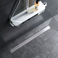 Душевой лоток AM.PM PrimeFlow 80 с решеткой Хром матовый / под плитку Tile арт-W02SC-U11-080-04SB — фото 15, Душевые лотки