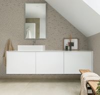 Обои Milassa Iceland ICE2 002 Флизелин (1*10,05) Бежевый, Рыбы — фото 3, Обои для стен