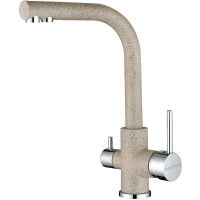 Смеситель для кухни Paulmark Essen Es213011-302 Песок — фото 1, Смесители для кухни