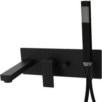 Товар: Смеситель для ванны Paffoni Elle EL001NO Черный матовый - фото 1 Смеситель для ванны Paffoni Elle EL001NO Черный матовый — фото 1, Смеситель для ванны