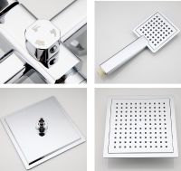 Душевая система Frap F2420 Хром — фото 8, Душевые стойки