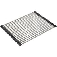 Ролл-мат Milacio Ultra MCU.4533.SS / нержавеющая сталь / 45x36 см — фото 1, Сушилки для кухонных моек