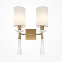 Настенный светильник Maytoni Neoclassic Bianco MOD224WL-02BS1 Белый Латунь — фото 4, Светильники