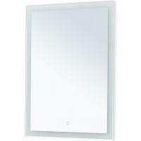 Товар: Зеркало Aquanet Гласс 60 274025 с подсветкой Белый глянец с сенсорным выключателем - фото 2 Зеркало Aquanet Гласс 60 274025 с подсветкой Белый глянец с сенсорным выключателем — фото 2, Зеркала в ванную комнату