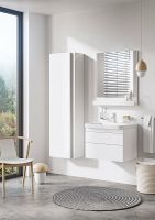 Товар: Шкаф пенал Ravak SB 10° 45 X000000751 подвесной Белый глянец - фото 2 Шкаф пенал Ravak SB 10° 45 X000000751 подвесной Белый глянец — фото 2, Мебель для ванной