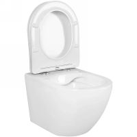 Унитаз Aquatek Европа подвесной с сиденьем Микролифт арт-AQ1900T-00 — фото 4, Подвесные унитазы