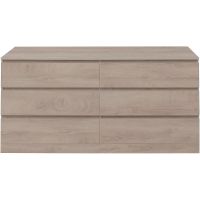 Комод Aquanet Сканди 160 302547 Дуб эдгрейн — фото 2, Комоды и тумбы для ванной комнаты