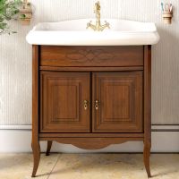 Тумба под раковину Opadiris Лоренцо 80 Z0000006755 Светлый орех — фото 1, Мебель для ванной