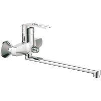 Смеситель для ванны Viko V-6405 универсальный Хром — фото 1, Смеситель для ванны