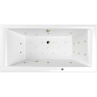 Акриловая ванна Whitecross Savia Duo 170x80 0103.170080.100.ULTRA.BR с гидромассажем — фото 1, Ванны