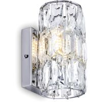 Настенный светильник Maytoni Modern Talento DIA008WL-1CH Прозрачный Хром — фото 2, Светильники