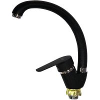 Смеситель для кухни Viko V-4524 Черный мрамор — фото 1, Смесители для кухни