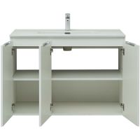 Товар: Тумба под раковину Aquanet Алвита New 100 277530 подвесная Белая матовая - фото 4 Тумба под раковину Aquanet Алвита New 100 277530 подвесная Белая матовая — фото 4, Мебель для ванной