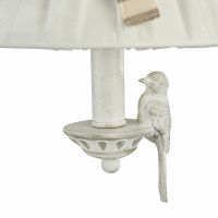 Товар: Подвесной светильник Maytoni Elegant Bird ARM013-PL-01-W Льняной Белый антик - фото 3 Подвесной светильник Maytoni Elegant Bird ARM013-PL-01-W Льняной Белый антик — фото 3, Подвесные светильники