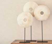 Обои Erismann Code Nature 12112-32 Винил на флизелине (1,06*10,05) Бежевый, Однотонные — фото 4, Обои для стен