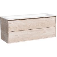 Тумба под раковину Sancos Marmi 2.0 120 MR2.0120EG подвесная Дуб галифакс натуральный — фото 1, Мебель для ванной