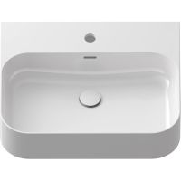 Раковина Ravak Ceramic Slim Wall R 55 XJX01155006 Белая — фото 2, Раковины накладные