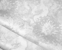 Обои Solo Disco E201900 Винил на флизелине (1,06*10) Белый/Серебряный, Абстракция/Круги — фото 3, Обои для стен