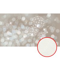 Фреска Ortograf Цветы 6713 Фактура флок FLK Флизелин (4,9*2,7) Бежевый, Цветы — фото 1, Фрески