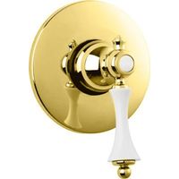 Смеситель для душа Cezares Margot MARGOT-DIM-03/24-Bi Золото 24 карата — фото 1, Смеситель для душа