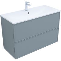 Товар: Тумба под раковину Aquanet Арт 100 313277 подвесная Мисти грин - фото 2 Тумба под раковину Aquanet Арт 100 313277 подвесная Мисти грин — фото 2, Тумбы под раковину