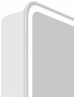 Товар: Зеркальный шкаф Континент Lorenzo LED 40 МВК009 с подсветкой Белый - фото 4 Зеркальный шкаф Континент Lorenzo LED 40 МВК009 с подсветкой Белый — фото 4, Пеналы для ванной комнаты