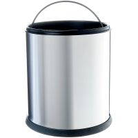 Ведро для мусора Fixsen Hotel FX-31024B Хром — фото 1, Мусорные ведра