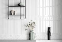 Керамическая плитка Equipe Vitral Axis Snow 31150 настенная 5х40 см — фото 3, Керамическая плитка