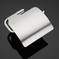 Держатель туалетной бумаги Gappo G17 с крышкой Сатин арт-G1703 — фото 2, Держатели туалетной бумаги