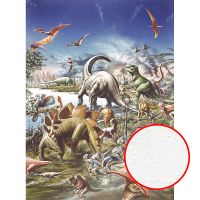 Товар: Фреска детская Ortograf Динозавры 6207 Фактура бархат FX Флизелин (2*2,7) Разноцветный, Животные - фото 1 Фреска детская Ortograf Динозавры 6207 Фактура бархат FX Флизелин (2*2,7) Разноцветный, Животные — фото 1, Фрески