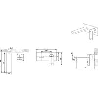 Смеситель для раковины Bravat Eddie Black Черный арт-P8369402BW-ENG — фото 2, Смесители для раковины