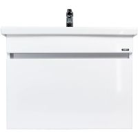 Тумба под раковину VIANT Мальта 80 VMAL80COBEL-T1YP подвесная Белая — фото 2, Мебель для ванной