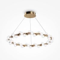 Товар: Подвесной светильник Maytoni Modern Tessara MOD081PL-L60G3K Белый Золото - фото 3 Подвесной светильник Maytoni Modern Tessara MOD081PL-L60G3K Белый Золото — фото 3, Подвесные светильники