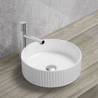 Раковина-чаша Vincea 36 Белая арт-VBS-501 — фото 2, Раковины накладные