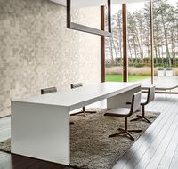 Обои Milassa Geometrica GM1 002/2 Флизелин (1*10,05) Бежевый, Геометрия — фото 2, Обои для стен