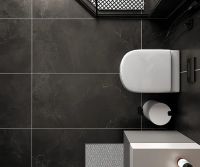 Керамогранит GlobalTile Freya Черный GT120608605SSR 60х120 см — фото 8, Керамогранит