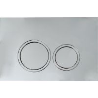 Клавиша смыва Ceruttispa CR05CH Хром глянцевый — фото 1, Кнопки смыва