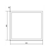 Товар: Зеркало Creto Provence 85 9-1085V Venge - фото 2 Зеркало Creto Provence 85 9-1085V Venge — фото 2, Зеркала в ванную комнату