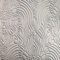 Обои Zambaiti Parati Trussardi V 21805 Винил на флизелине (0,7*10) Серебряный/Синий, Дамаск — фото 1, Обои для стен