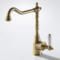 Смеситель для кухни Bravat Art F775109U Бронза — фото 1, Смесители для кухни
