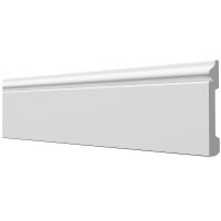 Плинтус Decor-Dizayn DD004 2000x120x15 мм — фото 1, Плинтуса напольные