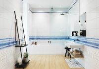 Керамическая плитка Cersanit Santorini белый TRU051D настенная 25х75 см — фото 2, Керамическая плитка